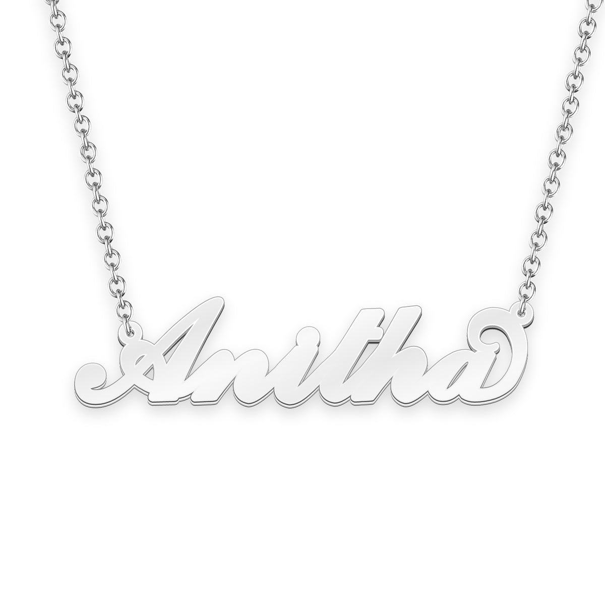 Anitha name necklace Gold Custom Necklace, Personalized Gifts For ...